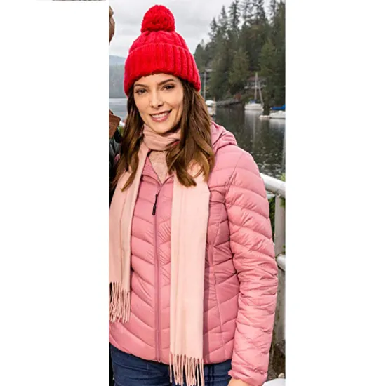 Ashley Greene Christmas on My Mind Puffer Jacket