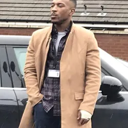 Bulletproof Ashley Walters Beige Coat