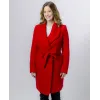 Ashley Williams Christmas In Evergreen Wool Coat