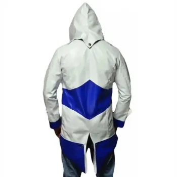 Assassins Creed Leather Hoodie Jacket