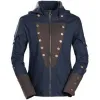 Assassins Creed Unity Arno Blue Cotton Jacket