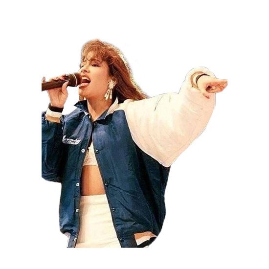 Astros 1994 Selena Blue and White Jacket