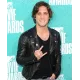 Biker Style Diego Boneta Black Leather Jacket