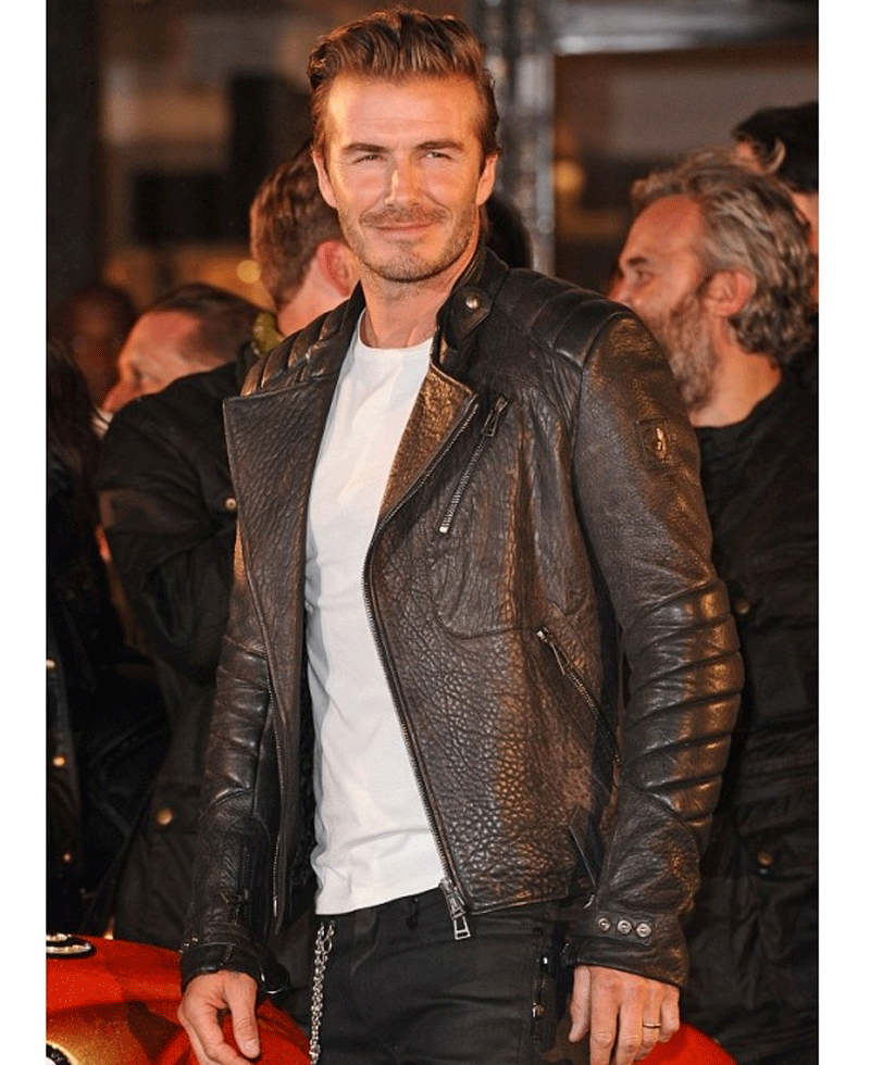 David beckham biker look hotsell