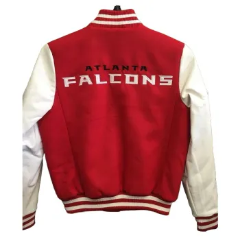 Atlanta Falcons Varsity Red Jacket