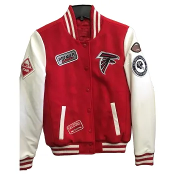 Atlanta Falcons Varsity Red Jacket