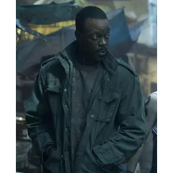 Ato Essandoh Altered Carbon Military Green Jacket
