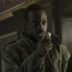 Ato Essandoh Altered Carbon Military Green Jacket