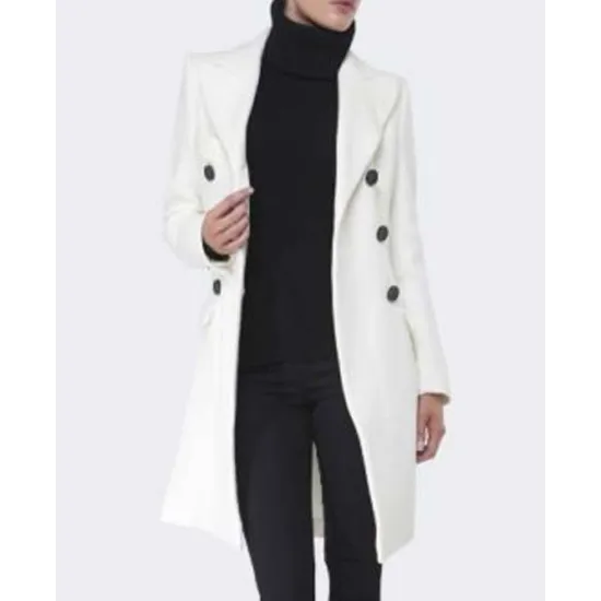 Atomic Blonde Lorraine Broughton White Coat