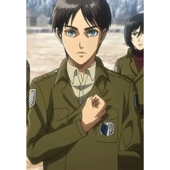 Attack On Titan S03 Eren Jaeger Wool Coat