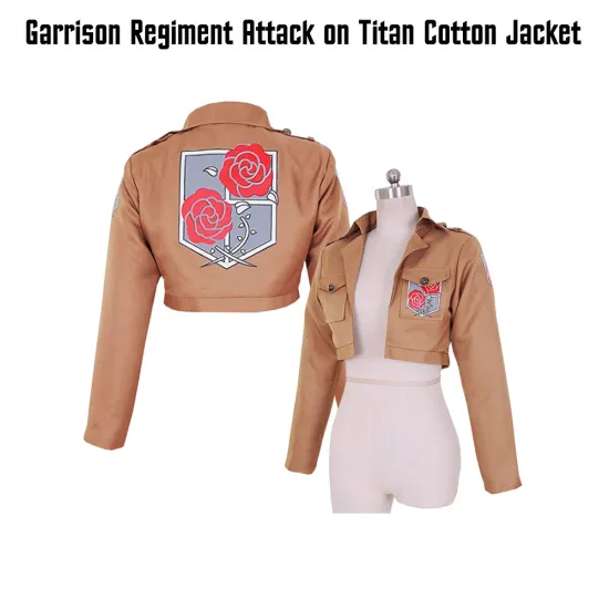 Garrison Regiment Attack on Titan Cotton Jacket