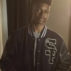 Aubrey Joseph Cloak Letterman Jacket