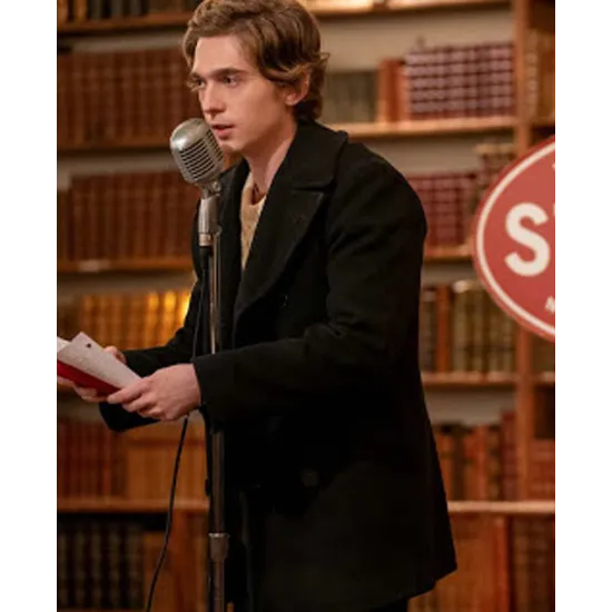 Austin Abrams Dash & Lily Wool Coat