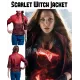 Avengers Age of Ultron Movie Scarlet Witch Leather Jacket