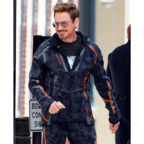 Avengers Infinity War Robert Downey Jr. Jacket