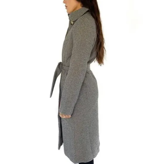 Bachelor in Paradise Tia Booth Grey Coat