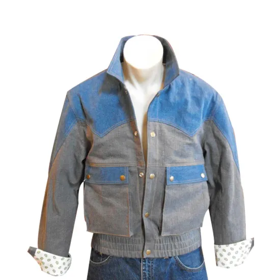 Michael J. Fox Back To The Future Denim Jacket