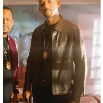 Bad Boys For Life Will Smith Black Leather Jacket