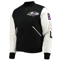Baltimore Ravens Logo Varsity Jacket