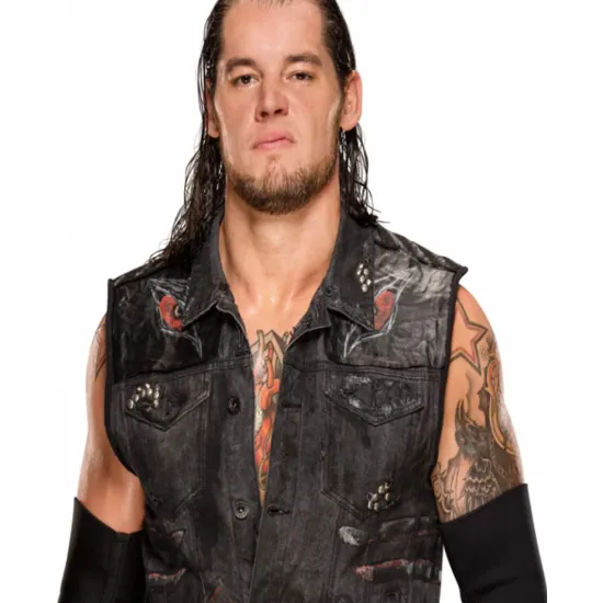 Baron Corbin WWE Leather Vest