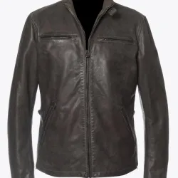 Max Thieriot Bates Motel Leather Jacket