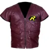 Batman Arkham City Robin Leather Vest