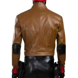 Batman Under The Red Hood Leather Jacket