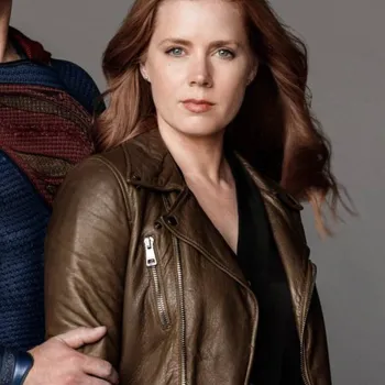 Batman V Superman Amy Adams Brown Leather Jacket