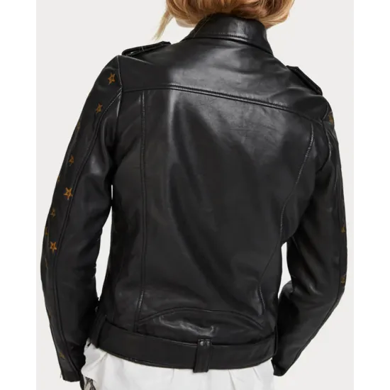 Batwoman Nicole Kang Black Leather Jacket