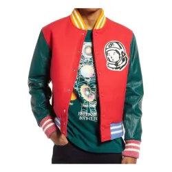 BBC Spaceman Logo Varsity Jacket