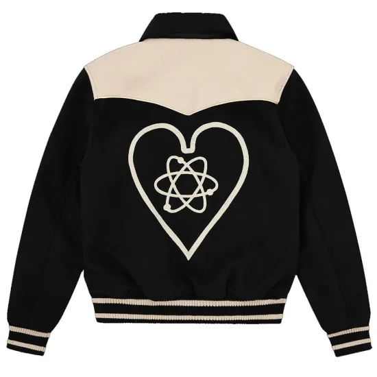 BBC Western Black Varsity Jacket