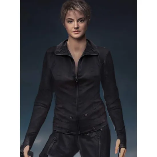 Shailene Woodley Allegiant Beatrice Prior Leather Jacket