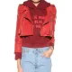 Bebe Rexha The Way I Are Red Leather Jacket