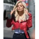 Bebe Rexha The Way I Are Red Leather Jacket