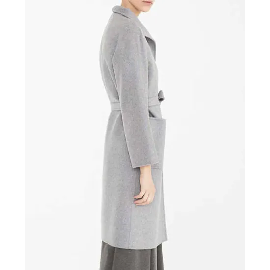 Finding Alice Keeley Hawes Wool Coat