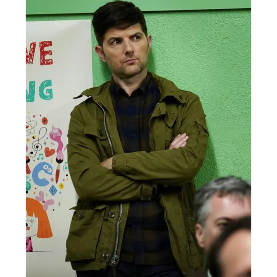 Big Little Lies Adam Scott Cotton Jacket