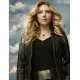 Katheryn Winnick Big Sky Wrinkle Leather Jacket