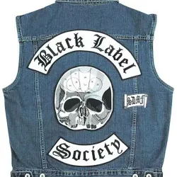 BLS Motorcycle Denim Vest