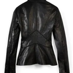 Biker Catwoman Leather Jacket