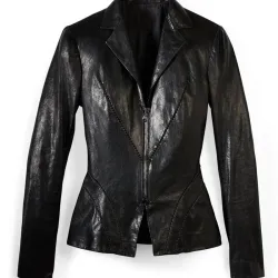 Biker Catwoman Leather Jacket