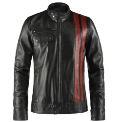 Death Race Frankenstein Motorcycle Leather Jacket