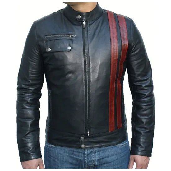 Death Race Frankenstein Motorcycle Leather Jacket