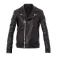 Robin Thicke Black Leather Motorcycle Jacket