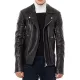 Robin Thicke Black Leather Motorcycle Jacket