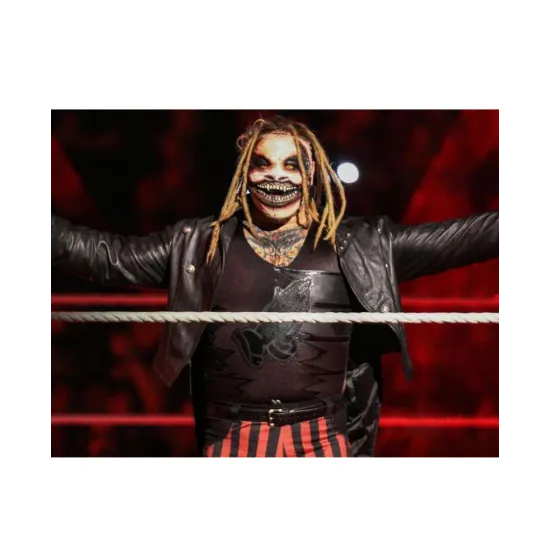 Bray Wyatt The Fiend Biker Style Leather Jacket