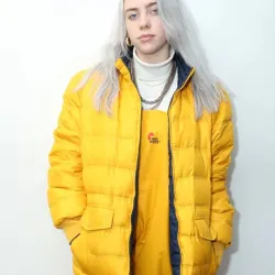 Billie Eilish Singer Yellow Jacket