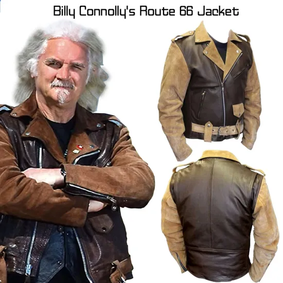 Billy Connolly's Route 66 Motorcycle Jacket