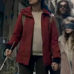 Bird Box Barcelona 2023 Georgina Campbell Jacket