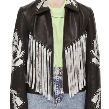 Birds of Prey Margot Robbie Fringe Jacket