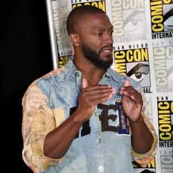 Black Adam 2022 Aldis Hodge Cotton Jacket